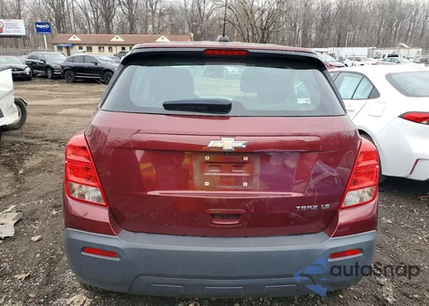 2016 Chevrolet Trax Ls from USA, damaged, VIN 3GNCJKSBXGL246451